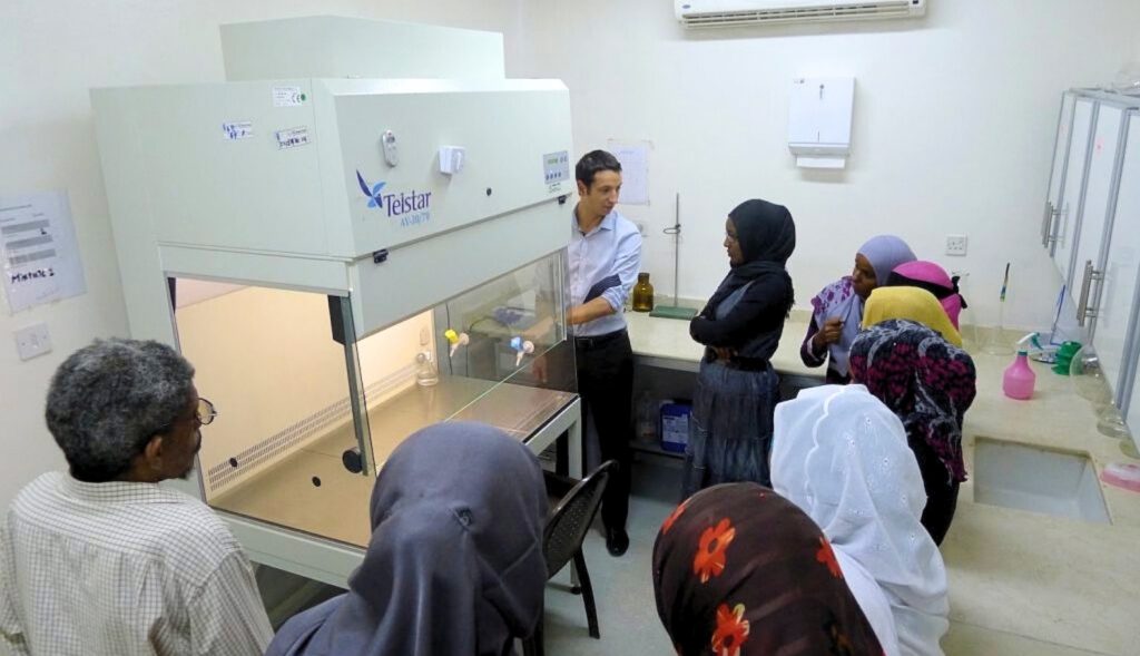 Tuberculosis Laboratory Management Training, Sudan
