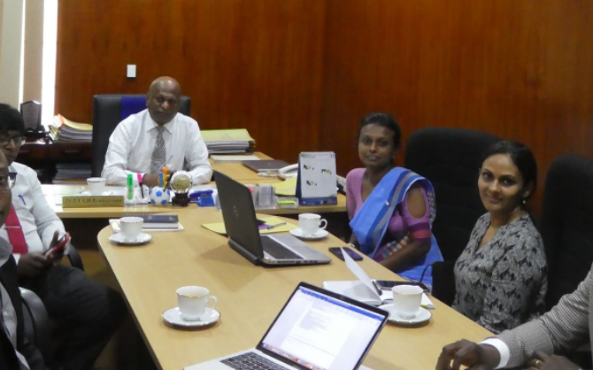 Laboratory Assessment Training in Sri Lanka